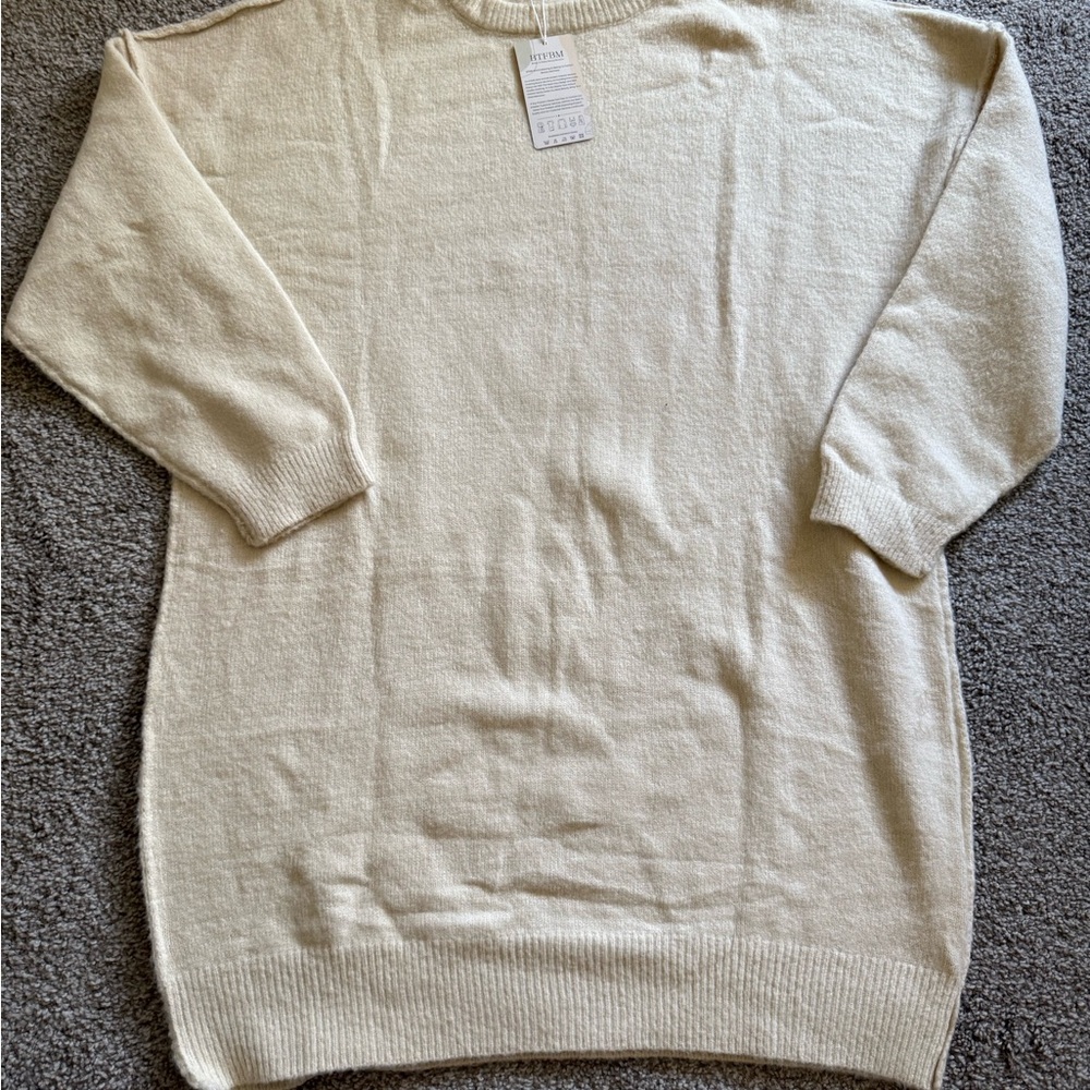 Cream Knit Sweater
